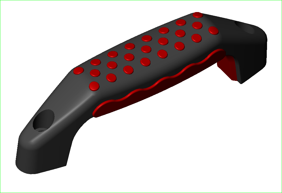 黑色塑料手柄